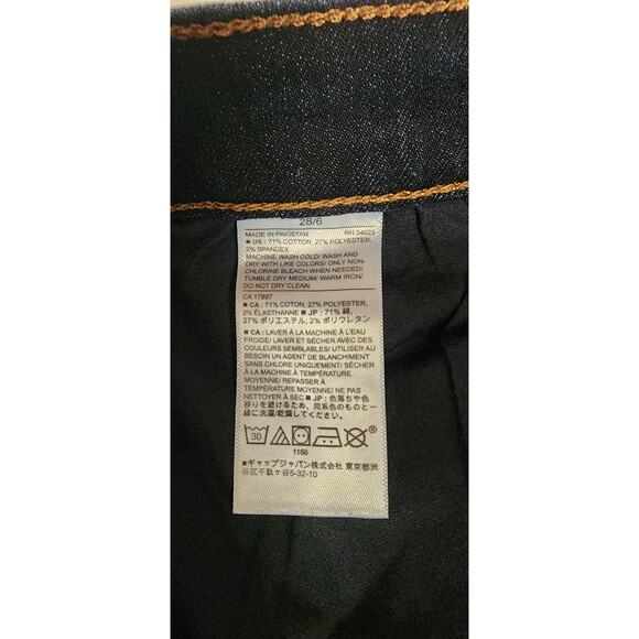 BANANA REPUBLIC SKINNY FIT BLUE DENIM JEANS SIZE 28/6 - Picture 5 of 5